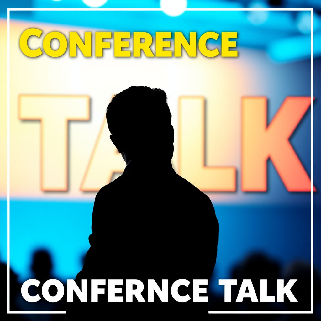 Conference talk promo