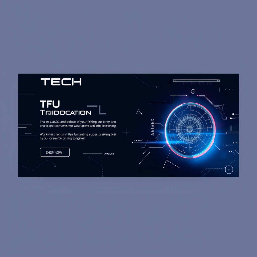 Tech newsletter header